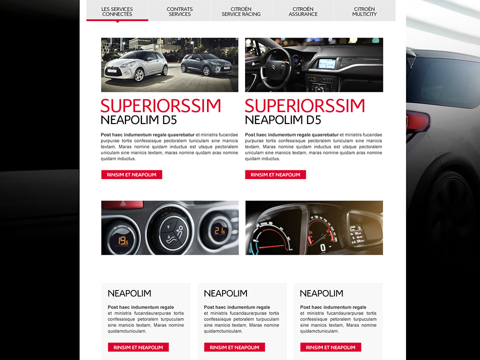 projet MyCitroen